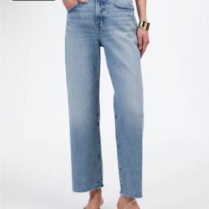 Madewell Classic Blue Wide Leg Jeans